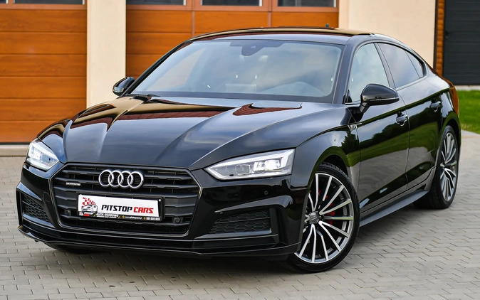 Audi A5 cena 128800 przebieg: 171342, rok produkcji 2018 z Wolbórz małe 704